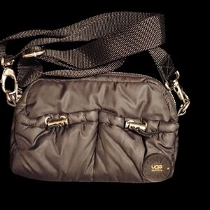 UGG Black Quilted Crossbody Bag
